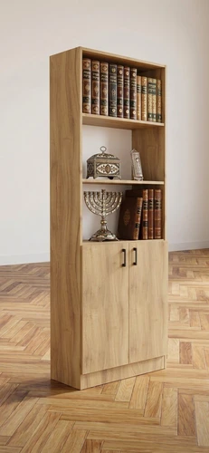 כוננית עם דלת